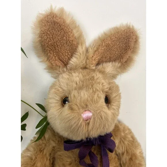 Vintage Charter Club Easter Bunny Rabbit Plush  / Spring / Holiday / Country 20” - Picture 4 of 8